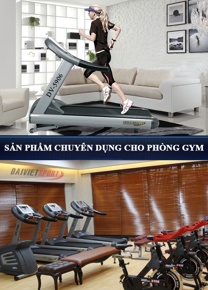 Bán máy chạy bộ chuyên dụng DV-5906