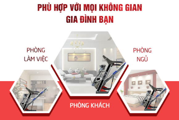 Các dòng máy chạy bộ điện gia đình được ưa chuộng