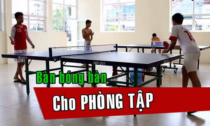 Bàn đánh bóng bàn cho phòng tập