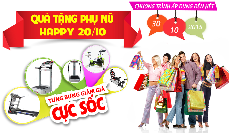 Khuyến mãi cực khủng ngày phụ nữ việt nam